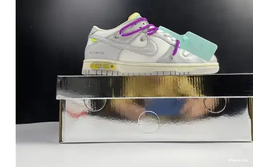 O-W Dunk Nike Low Lot 21 DM1602-100 0429